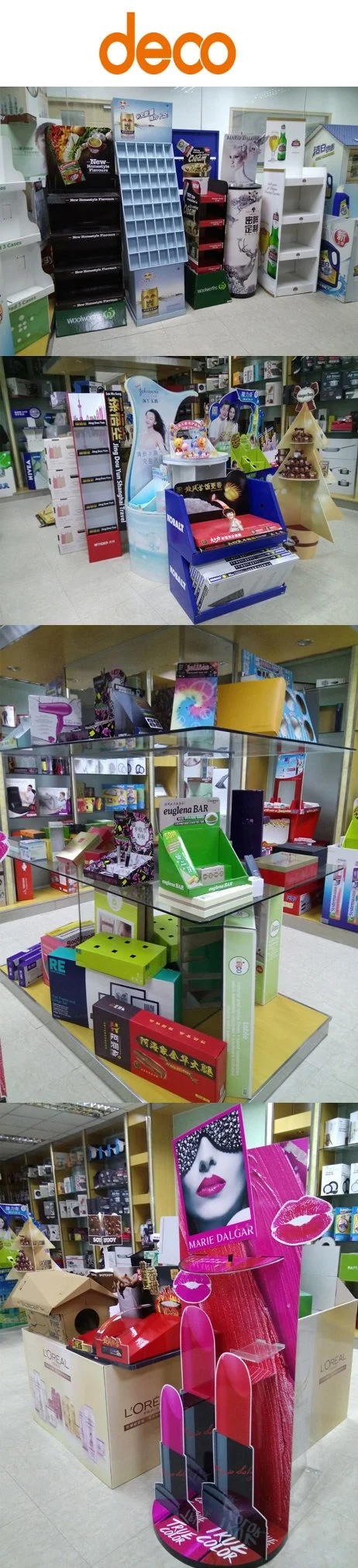 Foldable Glasses Cardboard PDQ Display/ Paper Counter Sunglasses Display/ Cardboard Corrugated Pop Counter Display