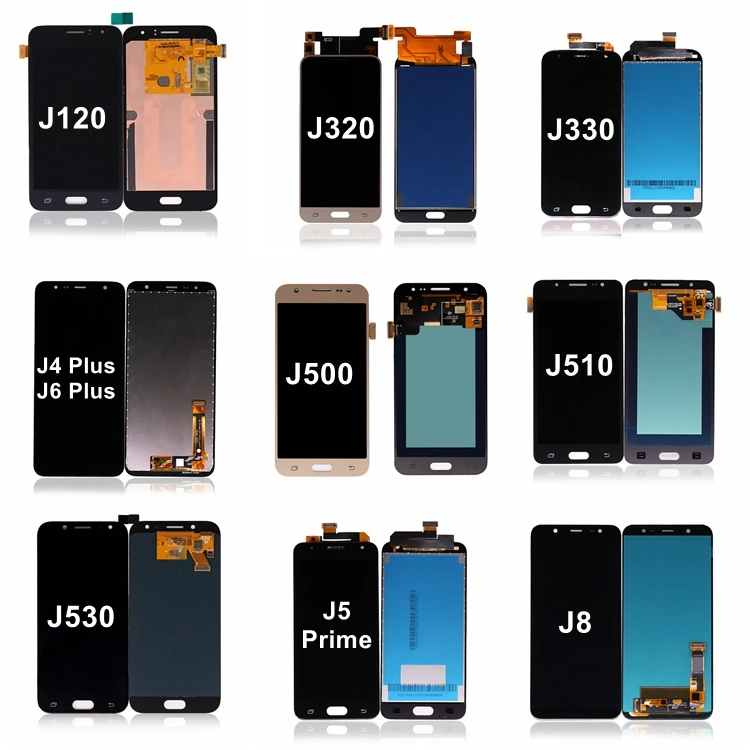 Wholesale Mobile Phone Accessories Mobile Phone LCD Screen Cell Phone Display with Frame for Samsung