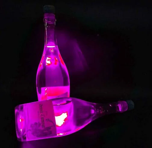 LED Pad Flashing LED Coaster LED Bottle Sticker Base LED Display Base