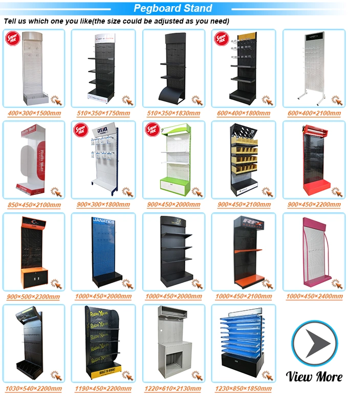 Advertising Mobile Phone Accessories Rack Retail Stand Cell Phone Accessory Display