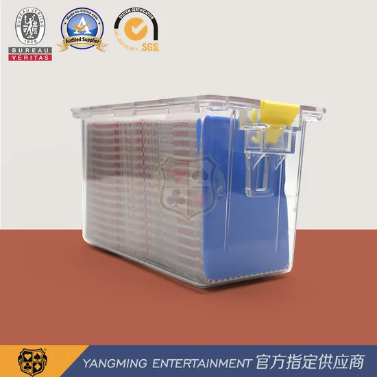 8 Sets of Thickened Transparent Acrylic Baccarat Texas Hold′ Em Universal Card Box Ym-Dm01-1