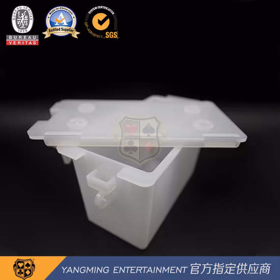 Baccarat Texas Hold′ Em 8 Sets of Thickened Transparent Acrylic Universal Card Box Ym-Dm01