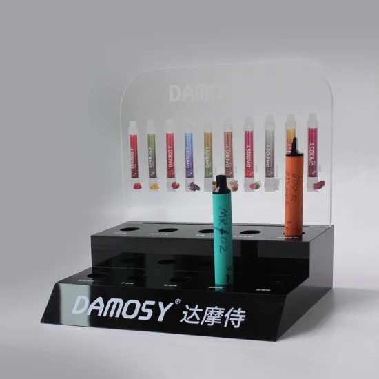 Qcy Customized High Quality PVC Vape Cigarette Display Rack