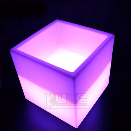 Swimming Pool Floating LED Cube LED Wine Cabinet Display